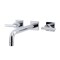 Kingston Brass KS6021CML Wall Mount Tub Faucet, Polished Chrome KS6021CML - alternate 1